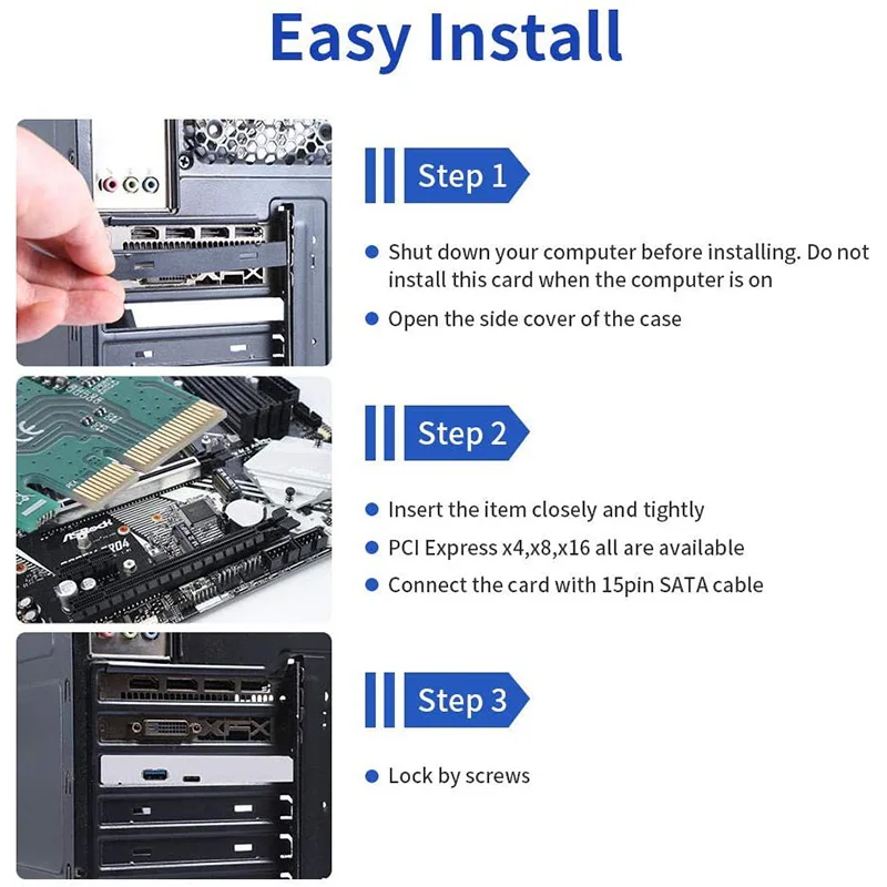 USB 3 1 PCIE карты 2 Порты и разъёмы супер быстрый 10 Гбит/с Тип C PCI Express расширения хост
