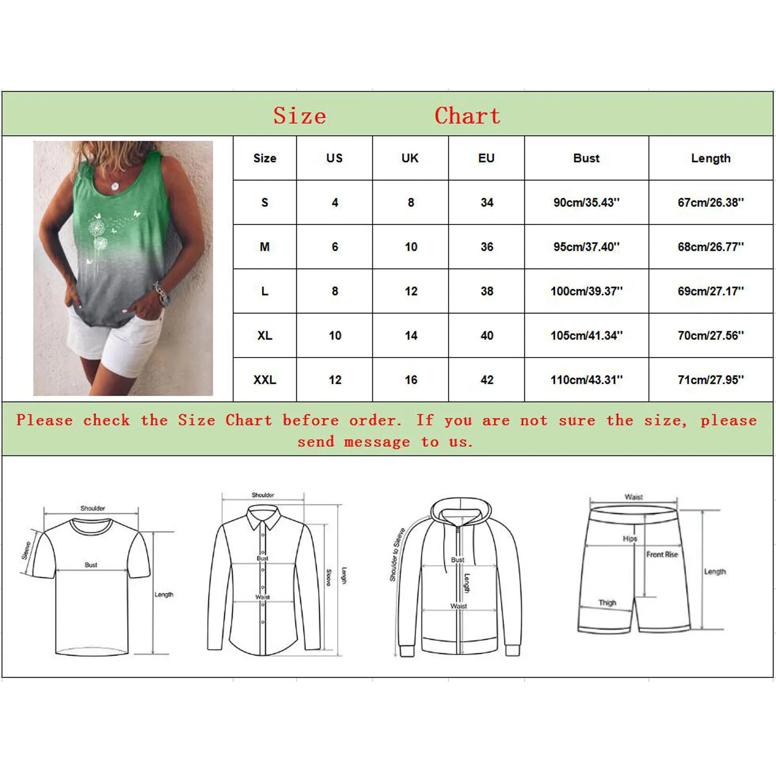

women-clothing Summer Ladies Sleeveless Printed Vest Tank Tops Blouse Tops Clothes cruella summer sale haut femme t y2k 2021