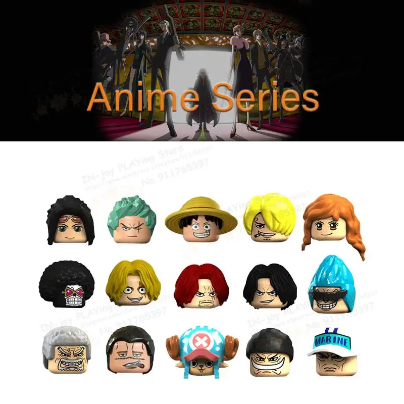 Фигурка героя японского аниме Луффи Зорро Усопп Санджи чоппер Фрэнки Брук
