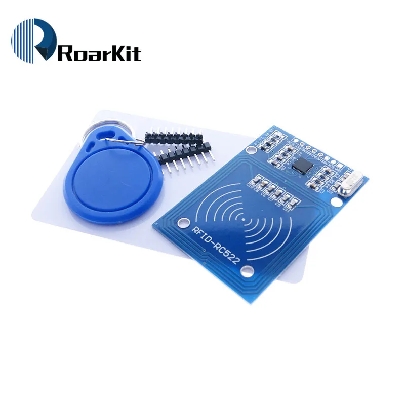 MFRC-522 RC522 RFID RF модуль датчика платы ИС для отправки S50 Fudan карты, брелок для arduino - Цвет: RC522 Kit
