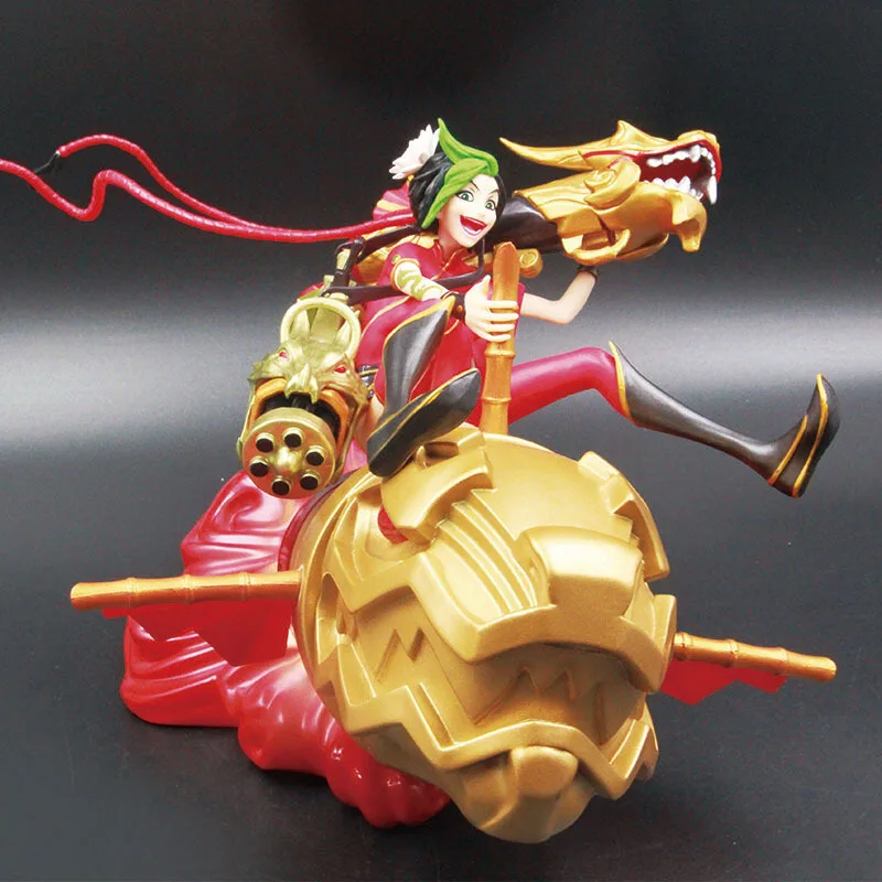 

League Of Legends Dragon Jinx Pvc Action Figure Collectible Decoraties Model Toys New Year Gift