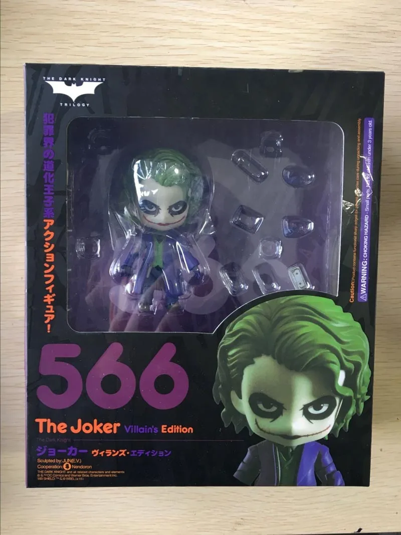 

Disney The Joker Action Figure Villain's Edition The Dark Knight Rises 566 Toys 10cm