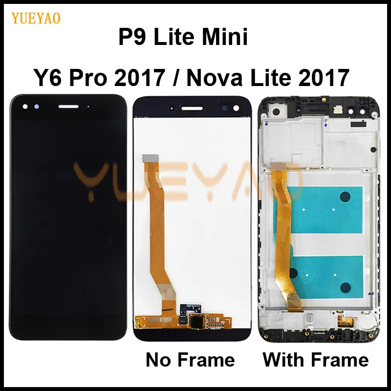 ЖК-дисплей Y6 Pro 2017 для Huawei Nova lite с сенсорным экраном и дигитайзером P9 Lite mini SLA L02 L22 L03
