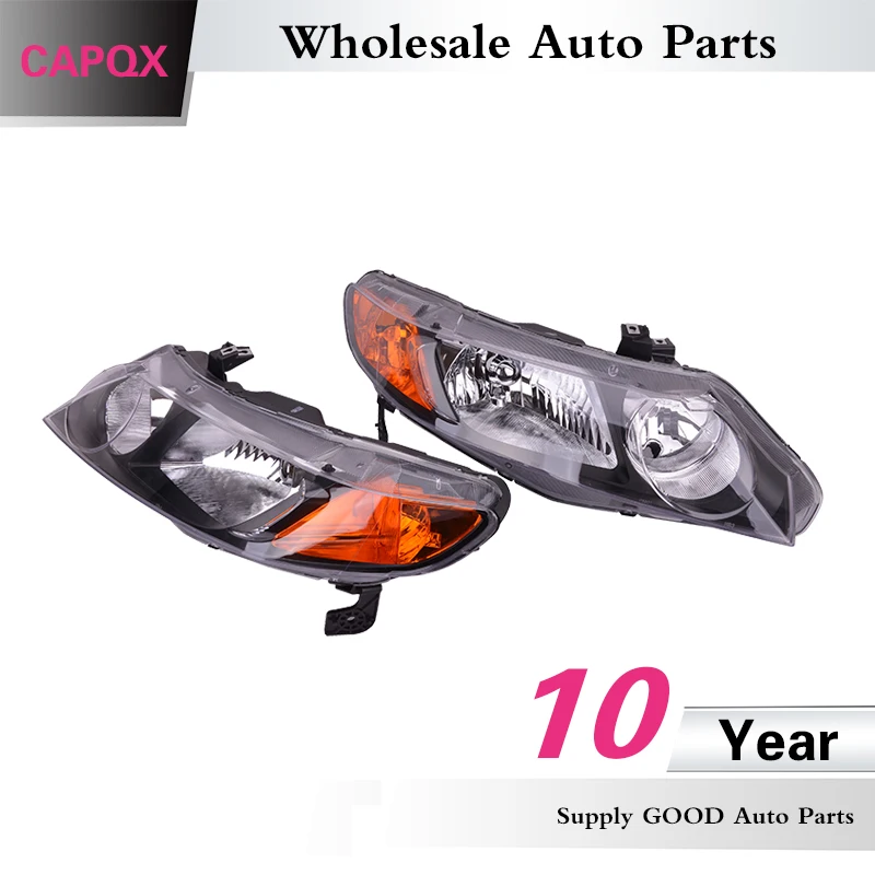 2 шт. передние фары головного света CAPQX 33151 SNA H02 33101 для CIVIC/CIVIC HYBRID 2006 2007 2008|lamp