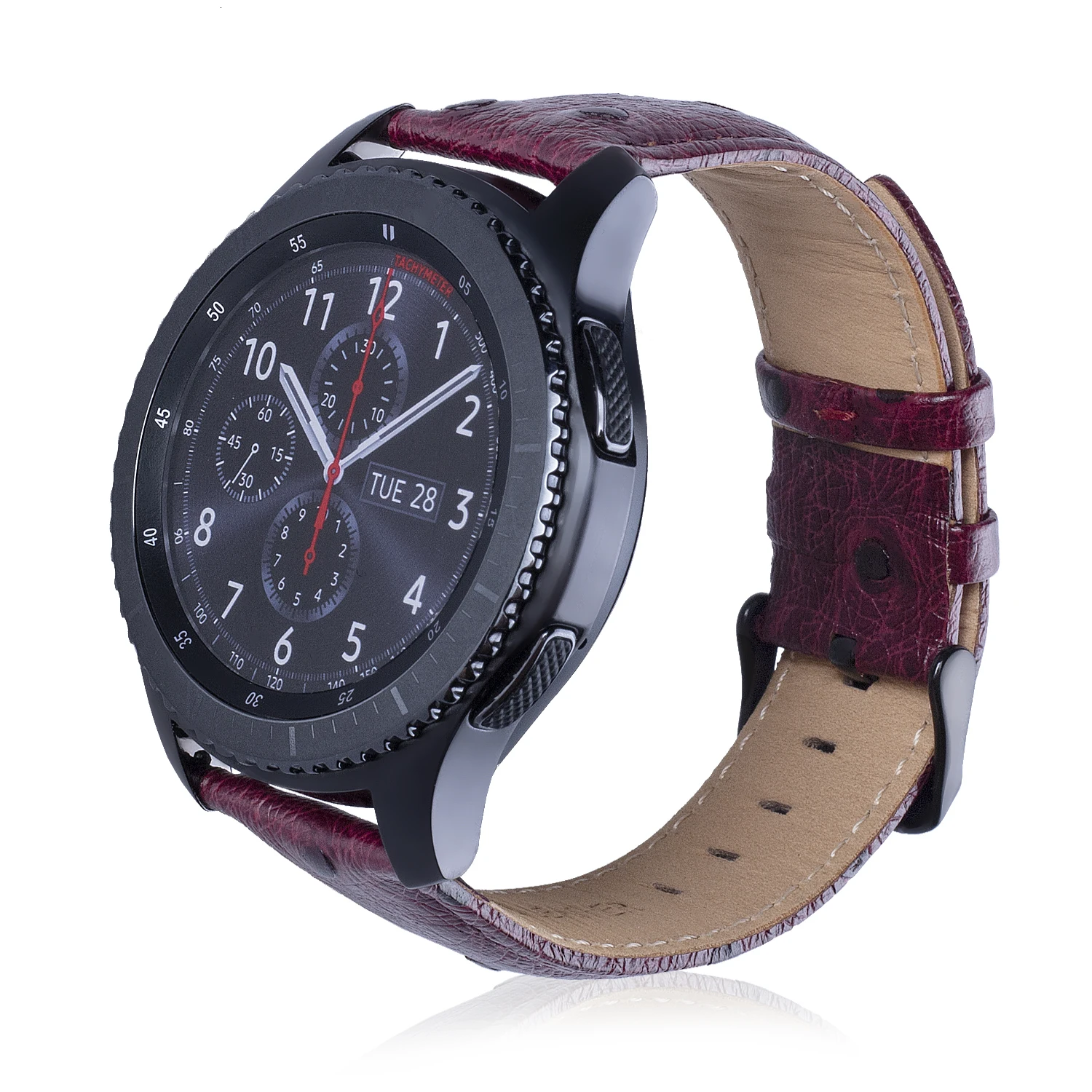 20 мм 22 мм ремешок для часов из натуральной кожи ремешок для samsung gear S3 Frontier классические умные часы сменные браслеты аксессуары