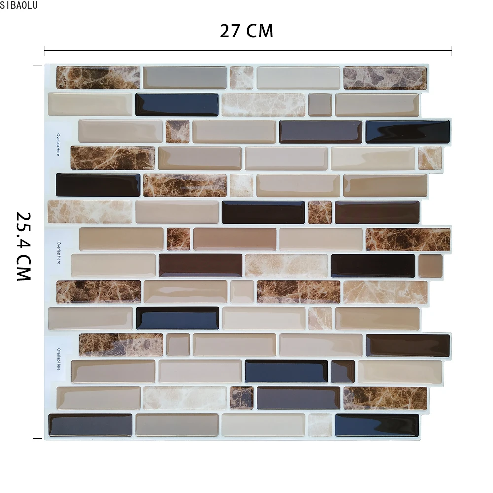 Домашний декор кожуру и водонепроницаемой кухни Мрамор виниловая самоклеящаяся