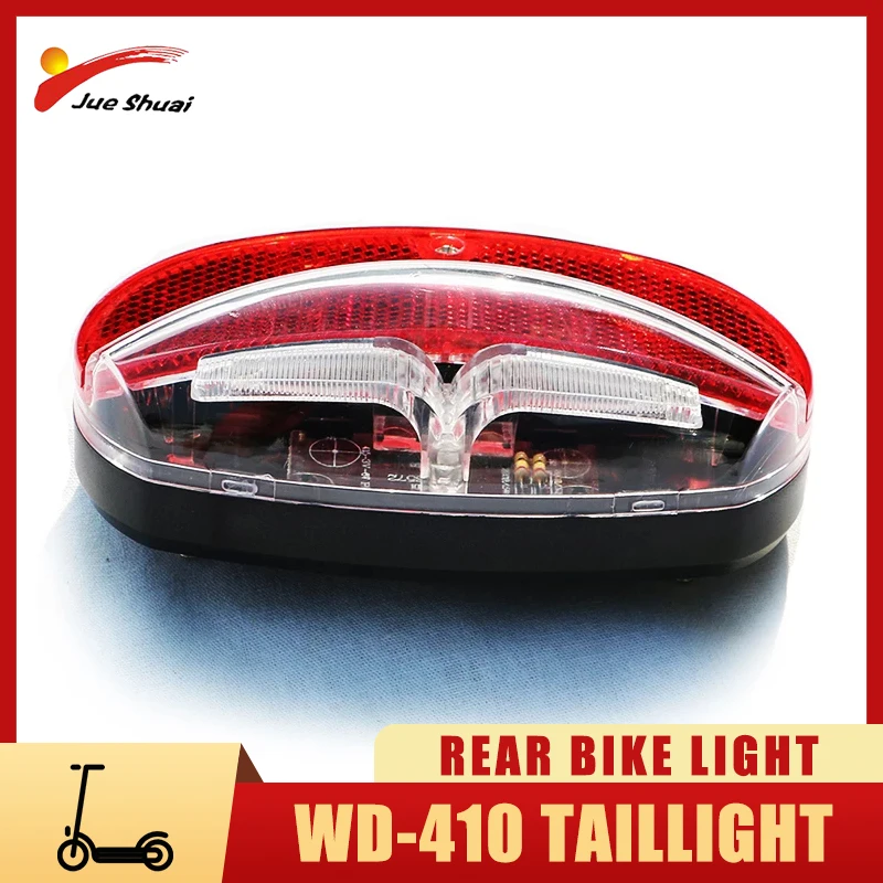 

Rear Rack Bike Light Bicycle LED Taillight Waterproof Bike Rear Lamp Red Super Bright Battery Apply No VAT