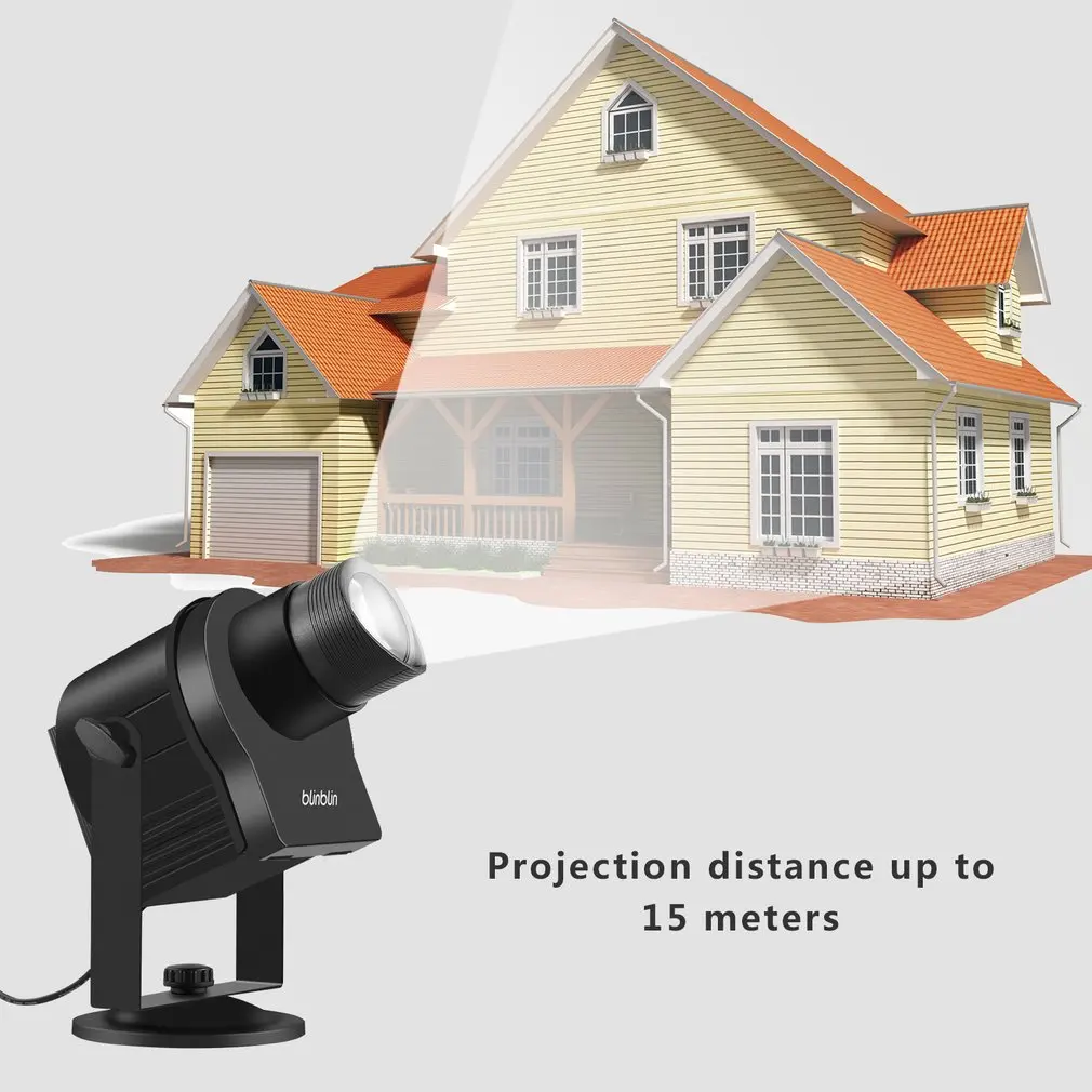 BlinBlin-Show 1 светодиодный Ландшафтный проектор светильник s для газона тесто