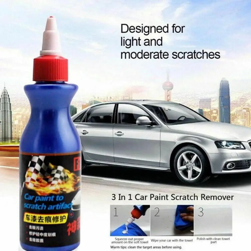 

100ml Car Scratch Repair Liquid Car Use Scratch Removal Car Paint Cleaning Car Wax Multi-functional Paint Surface Repair Tool se