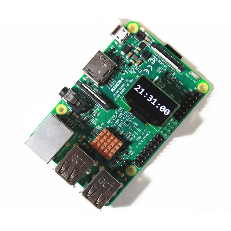 0,96 дюймовый OLED дисплей экран мини OLED HAT 128X64 для Raspberry Pi