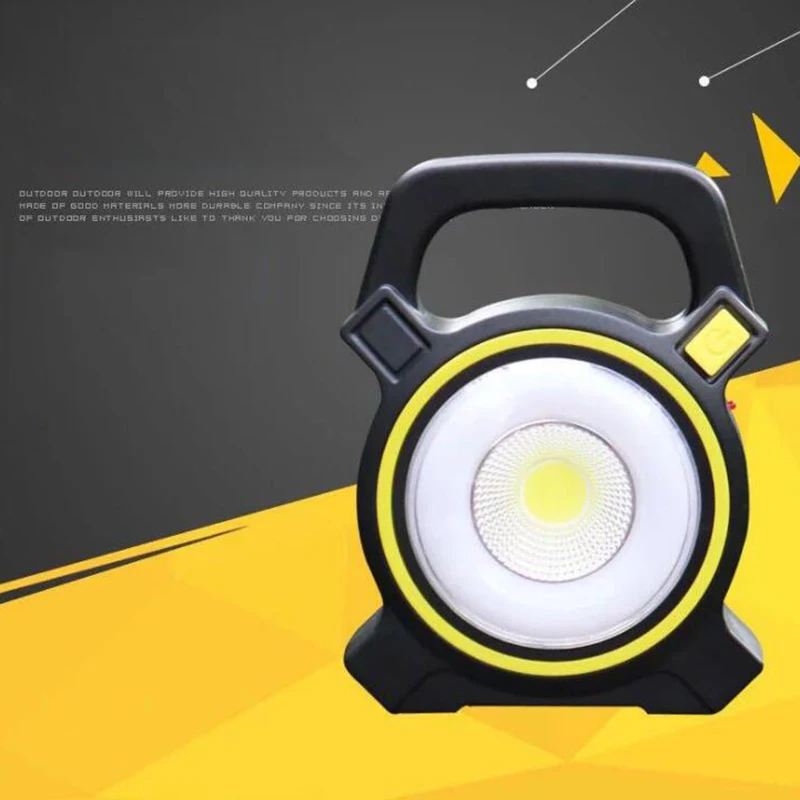 Светодиодный прожектор портативные аварийные солнечные аккумуляторные