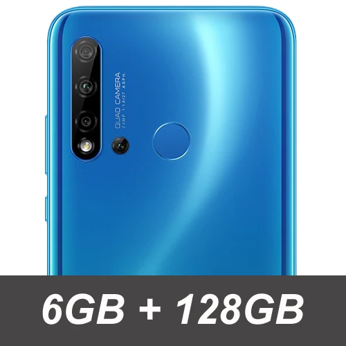 6GB 128GB Blue Huawei Nova 5i смартфон 6 ГБ 128 ГБ 6,4 дюйма Android 9,0 мобильный телефон 2310x1080 type-C мобильный телефон 710 МП Kirin - Цвет: 6GB 128GB Blue