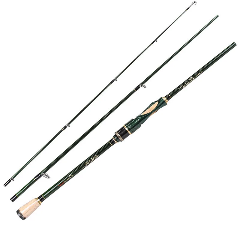 

Portable Ultralight Baitcasting Fishing Rods Carbon Spinning Fishing Rod Spinning Casting Fishing Rods 1.8m 2.1m 2.4m M Action