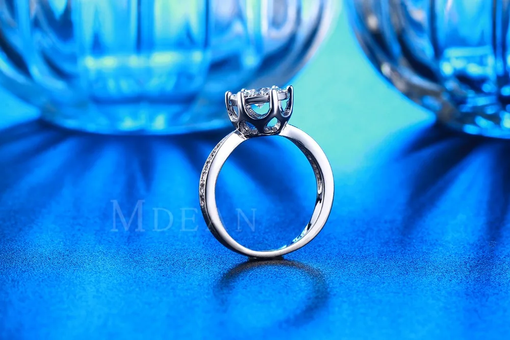 Новинка высококачественное инкрустированное цирконием кольцо из австрийского