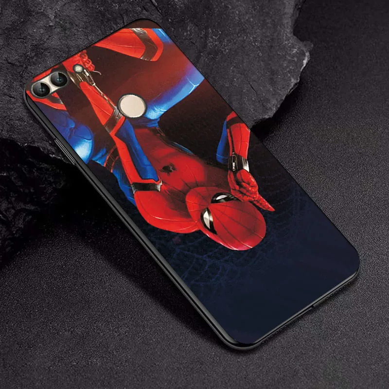 TPUBLK523 Чехлы для телефонов для Huawei Honor 7X7 S 7A 5,4" 8X 8C 8S 8A Чехол черный ТПУ чехол для Hua wei Honor 9X Pro 9Lite 7C RU 5,7" чехол s - Цвет: TPUBLK523