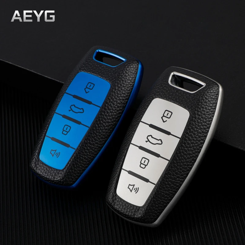

Tpu Leather Car Remote Key Case Cover Shell Fob For Great Wall Haval Hover H1 H4 H6 H7 H9 F5 F7 H2S GMW Coupe Auto Accessories