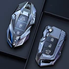 Защитный чехол для автомобильного ключа из цинкового сплава для Hyundai KONA Encino Ix35 greatig Accent Santa Fe Palisade 2018 2019