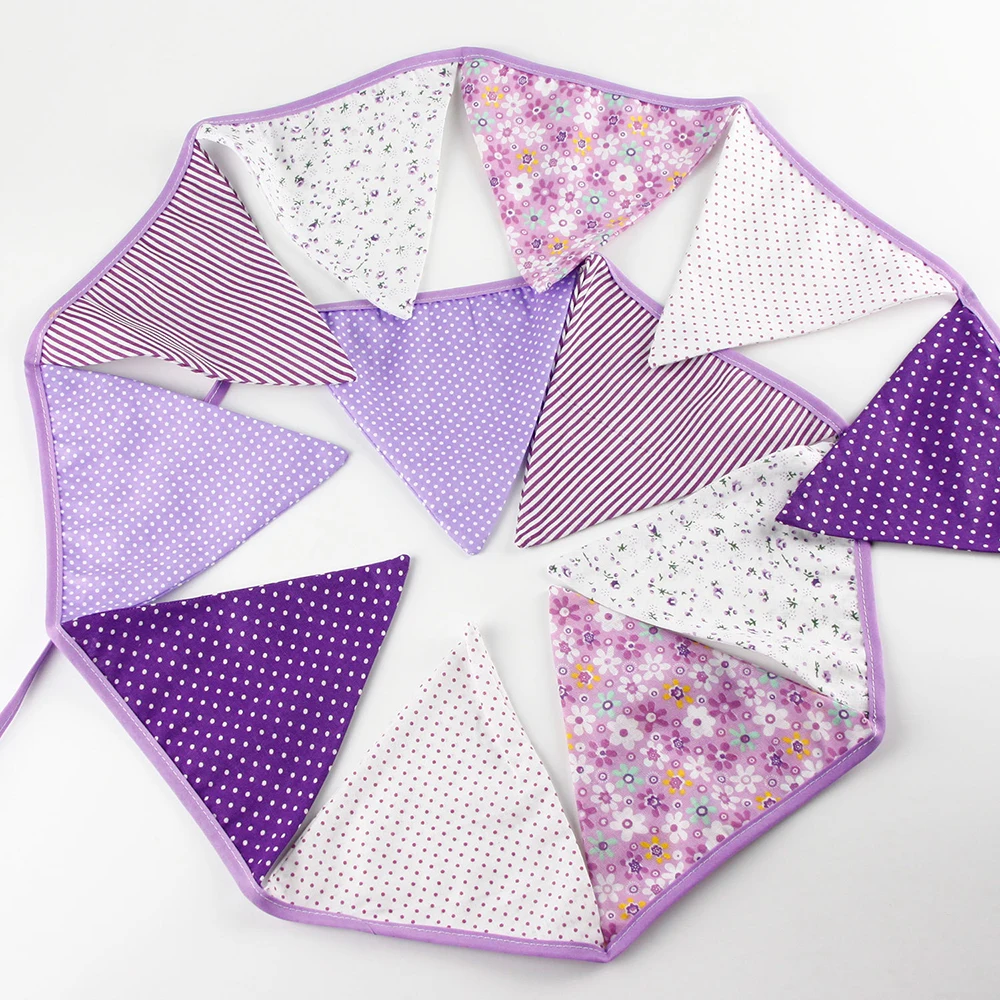 Личи фиолетовый треугольник баннер для вечерние флаги сделай сам аксессуары