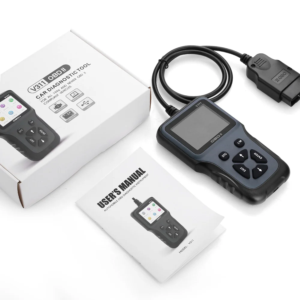 

TopDiag Handheld Car OBD2 Diagnostic Code Reader OBD2 Scanner Car Engine Fault Code Readers Erase Error Code Car Diagnostic Tool