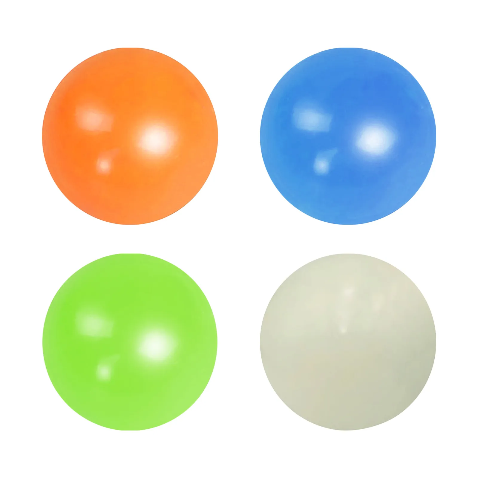 

Ceiling Sticky Wall Balls,fluorescent Glue Ball,stress Relief Ball Glowing In The Dark,luminescent Squeeze Vent Ball,adult Fun