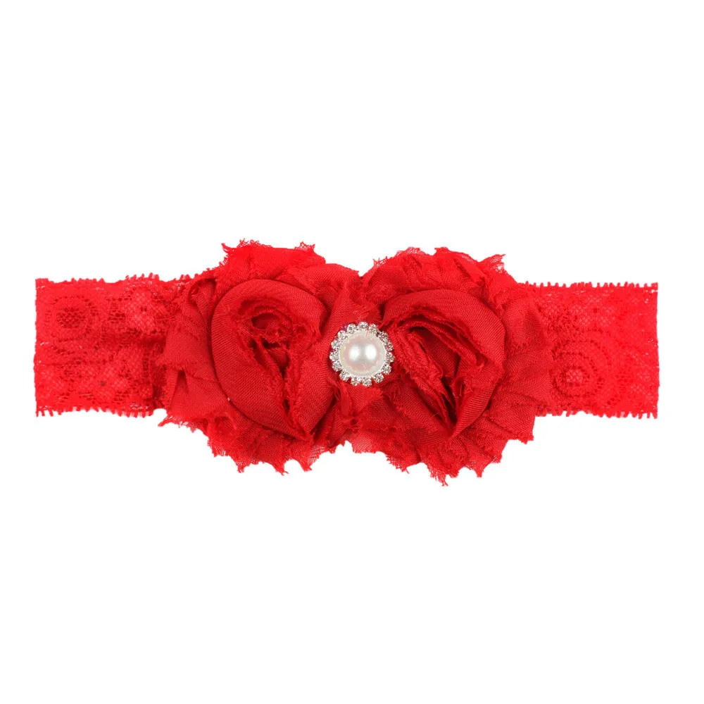 1 шт. аксессуары головные повязки Детская чалма повязка на голову с цветком для