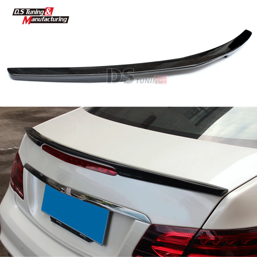 

W207 New Style Spoiler for E Class W207 Coupe 2010 + Tail Rear Trunk Spoiler Wing Carbon Fiber Car Styling