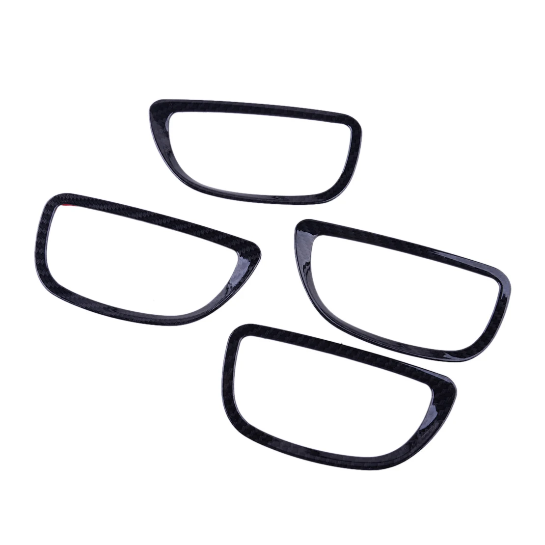 

4Pcs/Set Car Inner Door Handle Bowl Covers Trims Frames ABS Carbon Fiber Style Fit For Toyota Corolla 2014 2015 2016 2017 2018