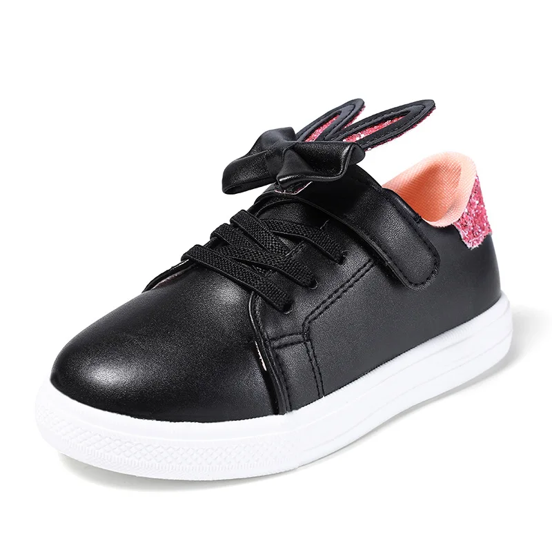 Black Sapato Masculino/Menina Infantil/осенне-зимняя модная повседневная обувь для малышей/младенцев, нескользящие спортивные кроссовки для бега для мальчиков и девочек - Цвет: Black