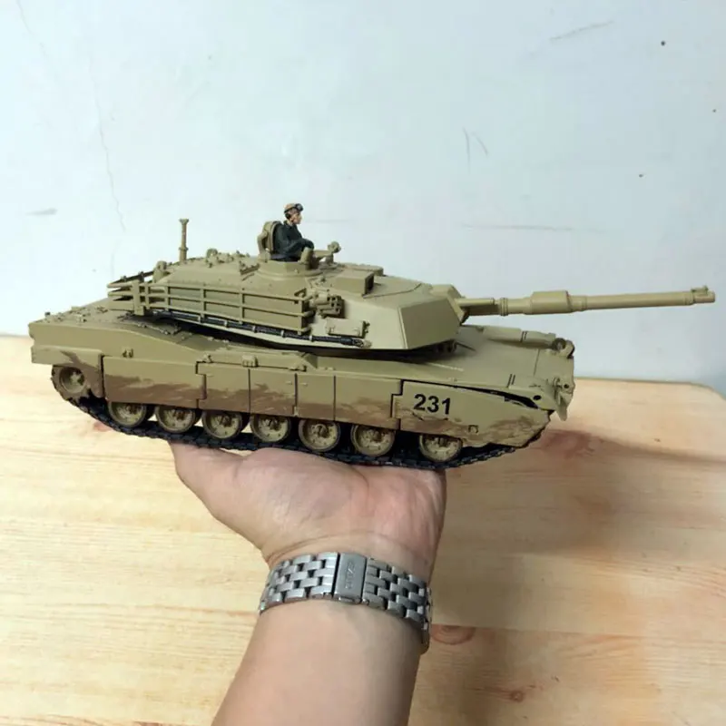 

FOV 1/32 Scale Military Model Toys U.S Army M1A1 Abrams Main Battle Tank Diecast Metal Tank Model Toy For Collection/Gift