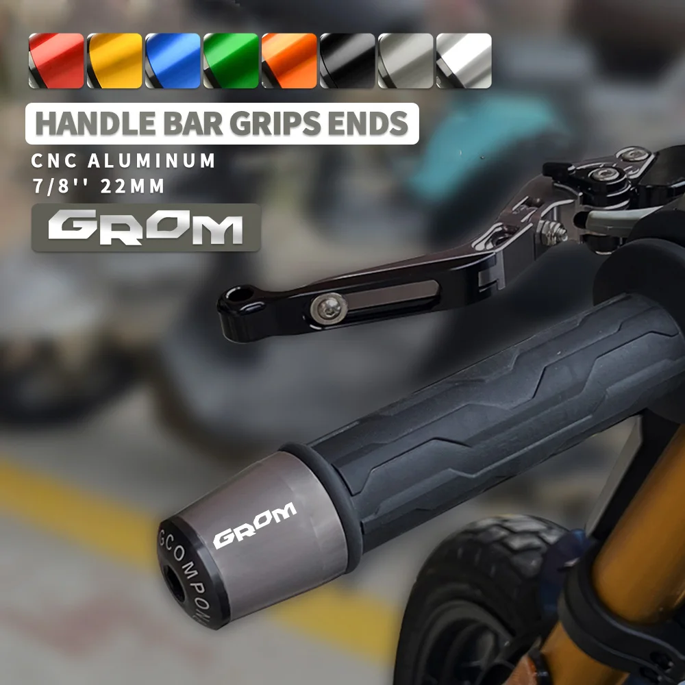 

FOR Honda GROM MSX 125 MSX125 MSX125SF MSX 125 SF 2013 2014 2015 Motorcycle CNC Handlebar Grips Bar Ends Handle bar Grip Slider