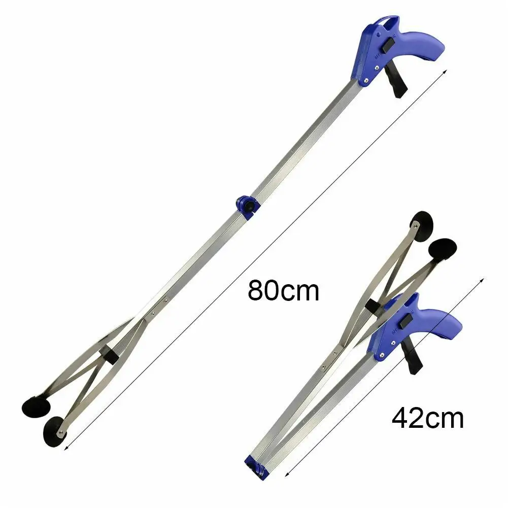 

1pcs Household Garbage Picker Folding Trash Grabber Durable Super Convenient For Storage For Garden Leaves Waste Pick Up Tools