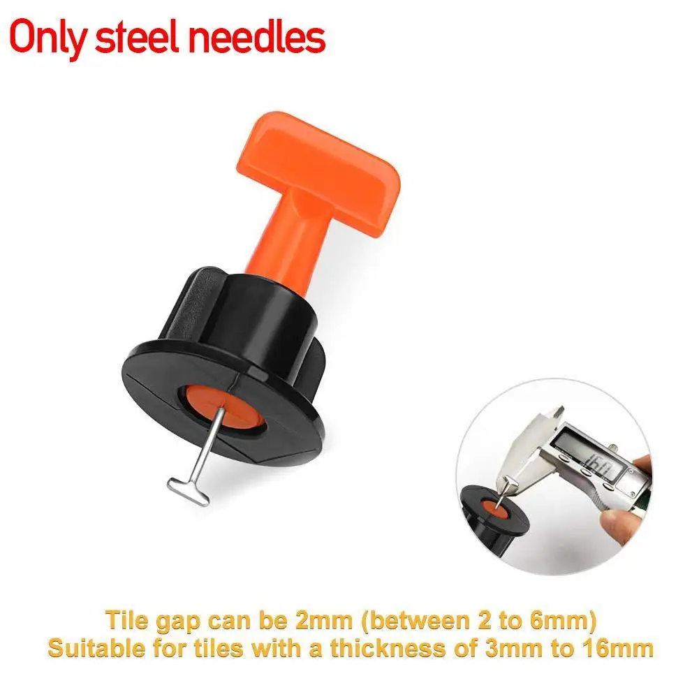 Flat Ceramic Floor Wall Construction Tools Reusable Leveling Kittile System System Tile Kit Leveling For Tile Q5G0