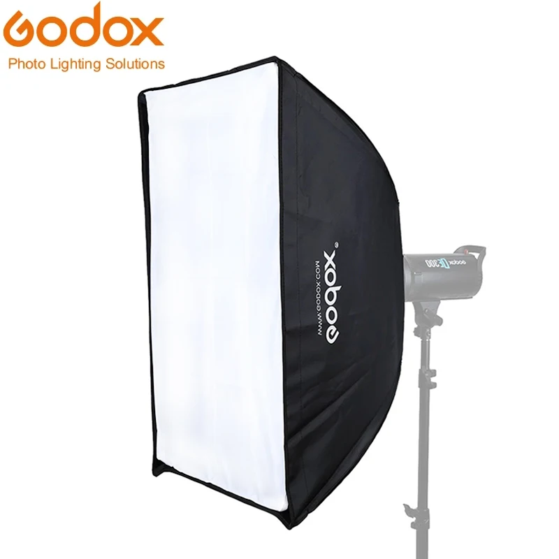 Godox 50*70 50x70 см фотостудия фотография прямоугольный Зонт софтбокс с калибром Bowens