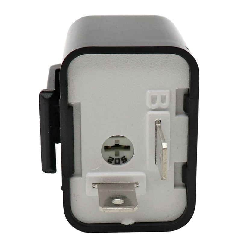 

2-Pin LED Flasher Relay 12V Adjustable Frequency for Motorcycle Turn Signal Fix Blinker Lights Indicator Relays