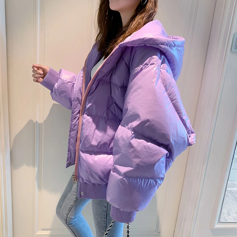 Новинка 2021 водонепроницаемая зимняя куртка Женская парка Свободное пальто с