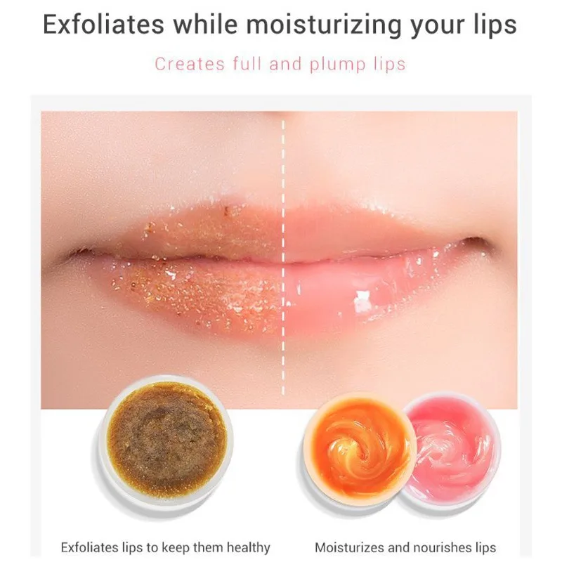 Профессиональный увлажняющий Уход за губами скраб для удаления омертвевшей кожи