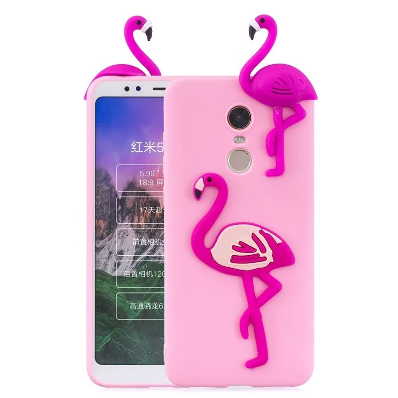 C 3D единорога панда кактус мягкий TPU чехол для Xiaomi mi A1 A2 Lite A3 mi 9t Red mi 7 6A 4X S2 Примечание 8 7 6 5 5A Prime 4 4X K20 Pro Чехол - Цвет: C