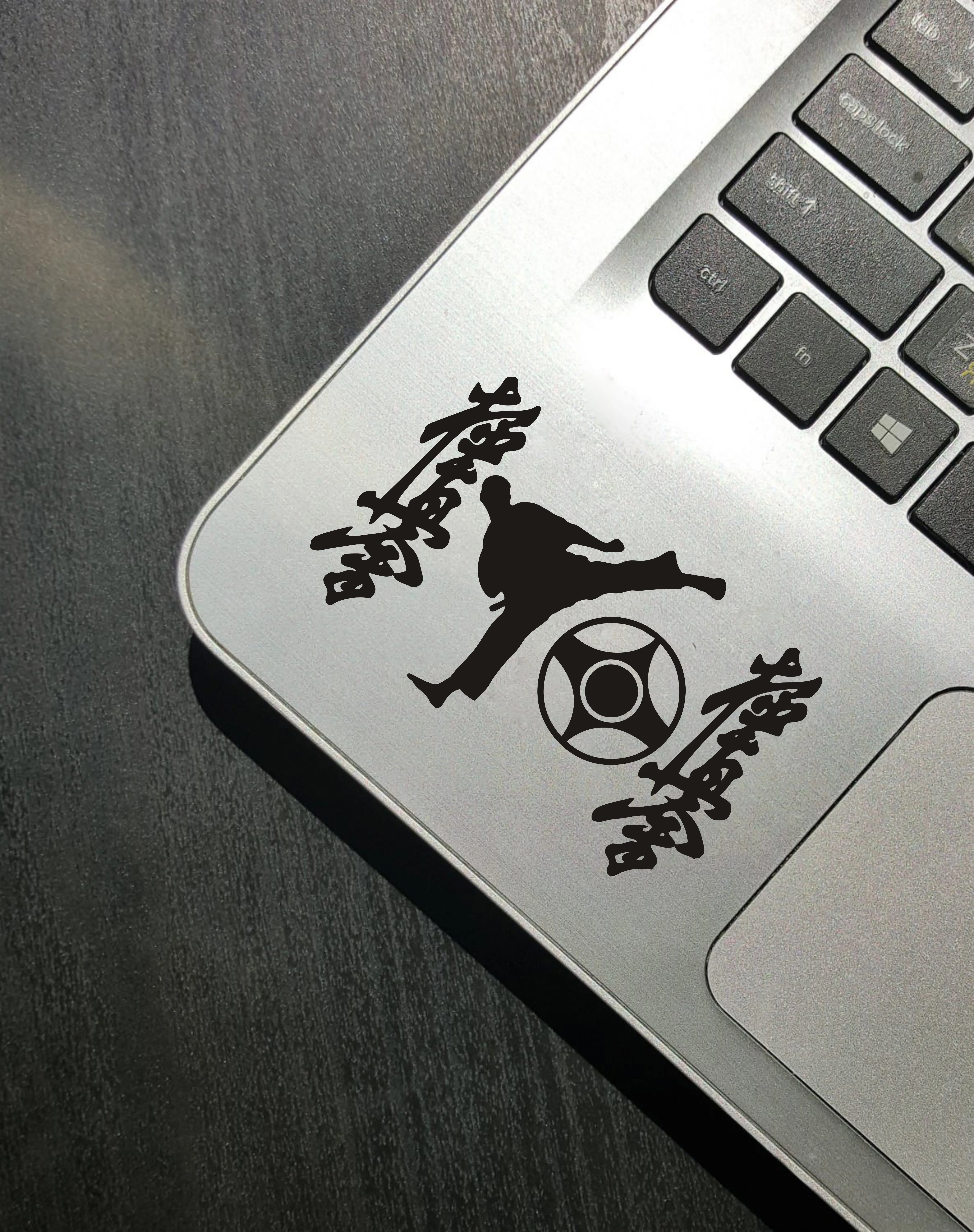 

Hot Selling Kyokushinkai Car sticker Text Stickers Waterproof Car Window Cool Decoration Removable white