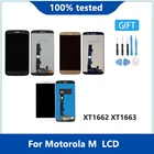 ЖК-дисплей для мотоцикла, ЖК-экран 5,5 дюйма для Moto M XT1662 XT1663, сенсорный экран в сборе, черный, золотой, белый, ЖК-дисплей, оригинал