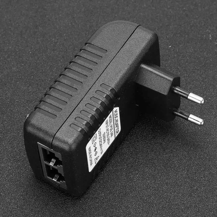 DC 24V/48V Power Adapter Plug POE Ethernet Injector Supply 1A/0 5A | Безопасность и защита