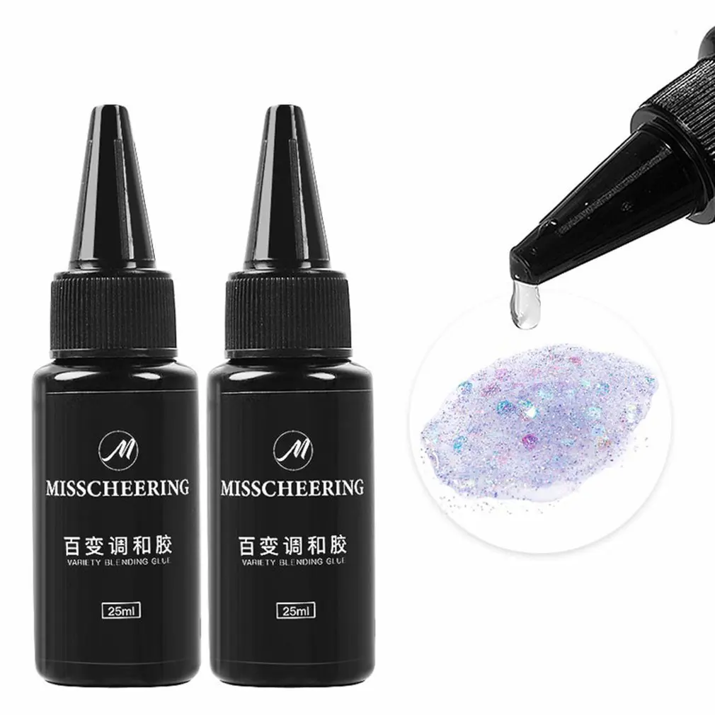 

Transparent Harmony Glue Auxiliary Function Glue Variety Harmony Glitter Sequin Color Transparent Nail Shop Leveling Glue