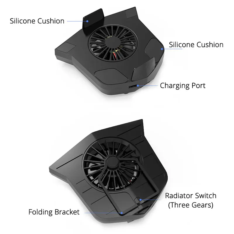 Портативная охлаждающая подставка для мобильного телефона Gameing держатель