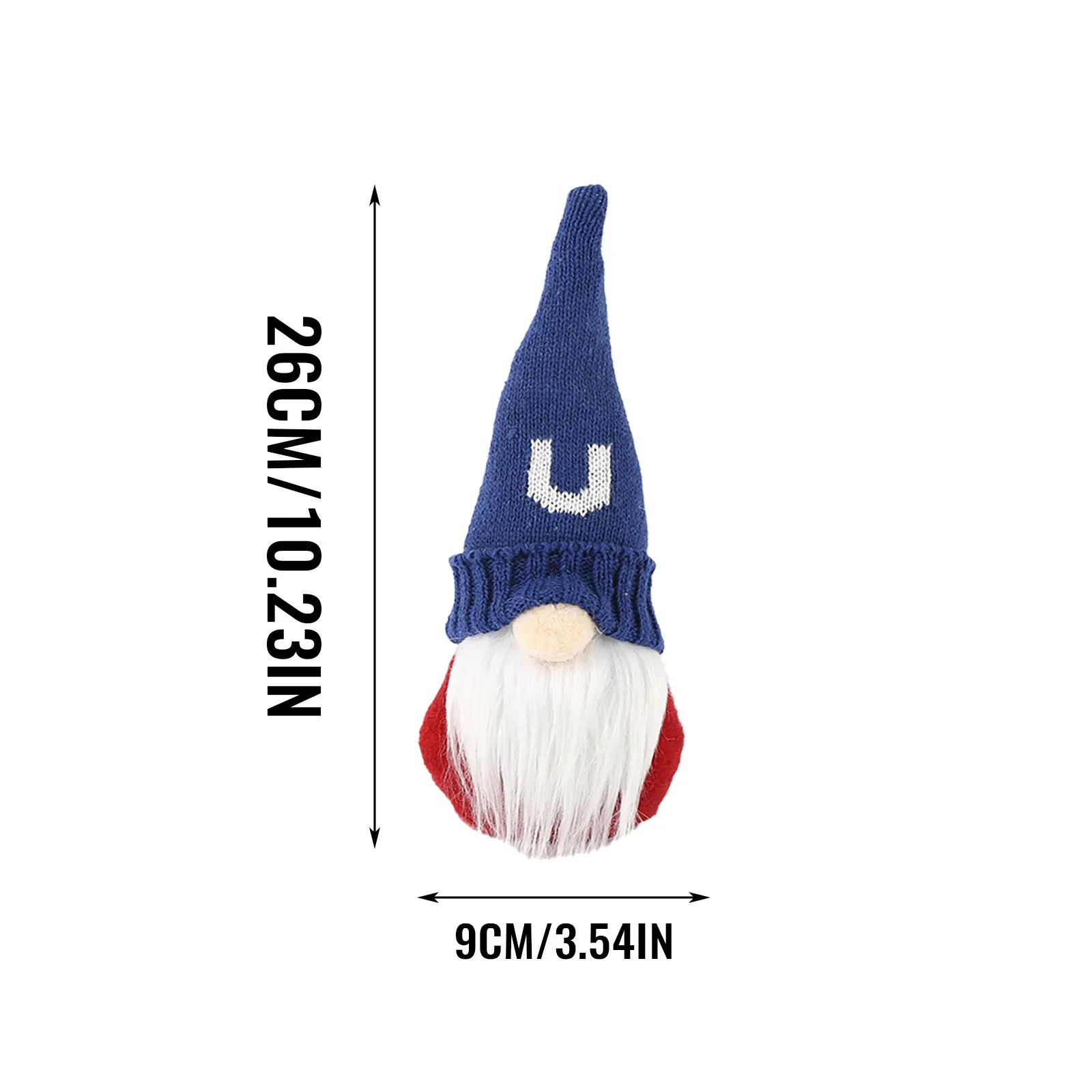 День Независимости украшение гнома гномик Безликий украшением в виде мягкой