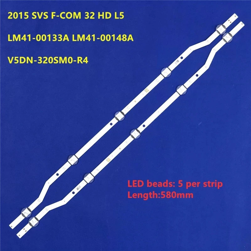 Светодиодная лента 10 шт., для Samsung V5DN-320SM0-R4 UE32N4005, UE32N4300, UN32J4290AG, UN32N4000AG, UN32T4300AG