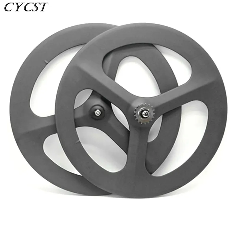 Бесплатная доставка 700c 3 spoke углеродное колесо для шоссейного велосипеда
