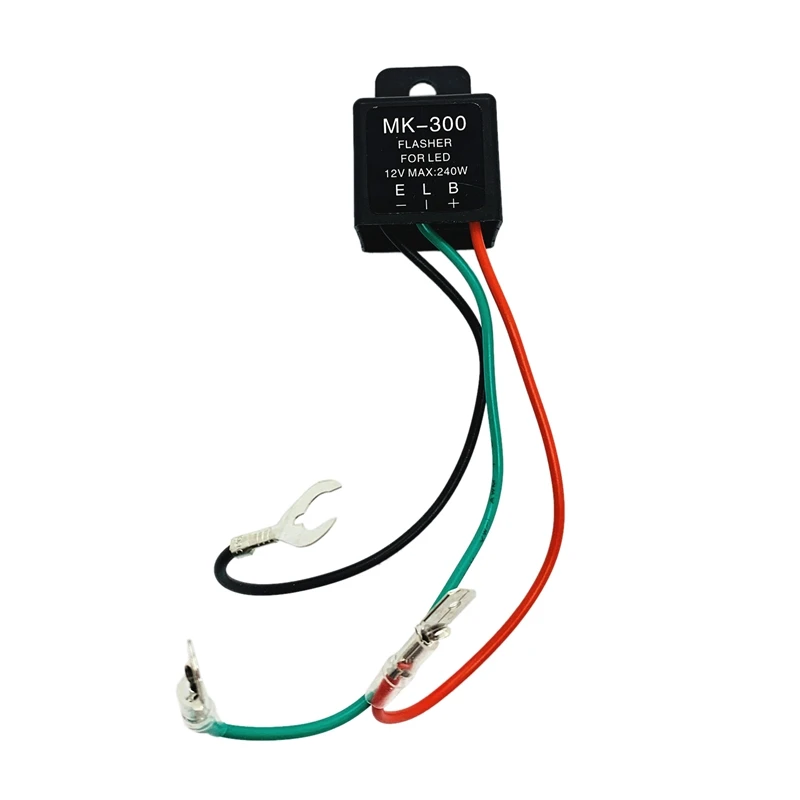Универсальный Мотоцикл Запчасти светодиодный светильник 3 Pin DC 12V сигнал поворота мигающий светильник релейный контроллер
