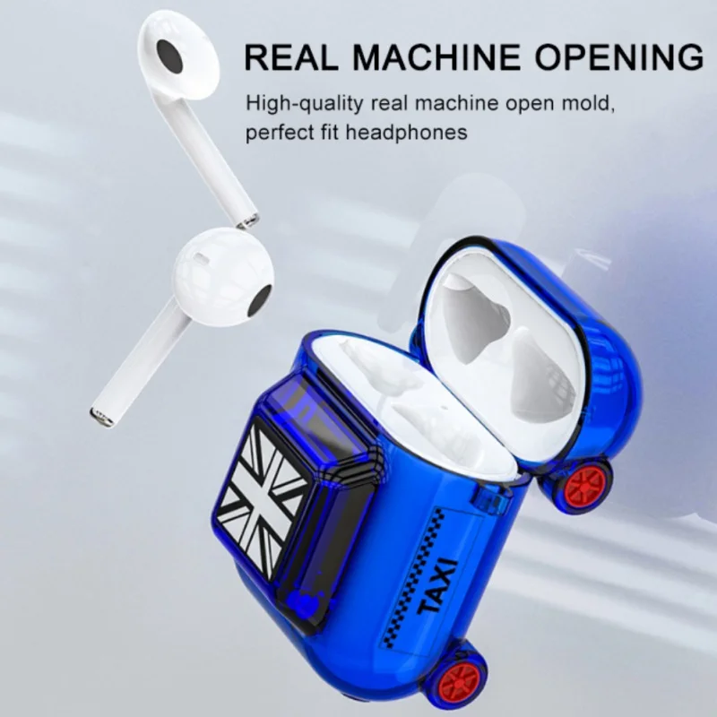 Защитный чехол для AirPods 1/2 женский портативный защитный из тпу наушников |