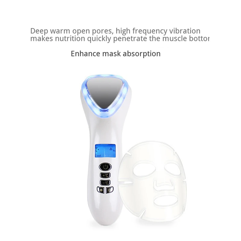 Mini Hifu Ultrasonic Beauty Device IPL Facial Skin Care Multifunction Rejuvenation Tightening Shrink Pores Face Clean | Красота и