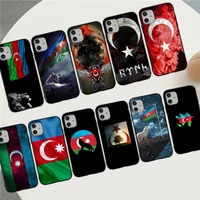 azerbaijan buta flag phone case for iphone 8 7 6s plus x 5s se 2020 xr 11 12 mini pro xs max