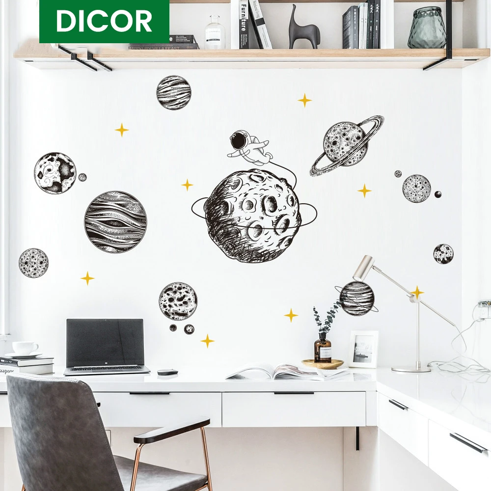 Новинка 2021 винтажные наклейки на стену Декор для дома гостиной подарок детской